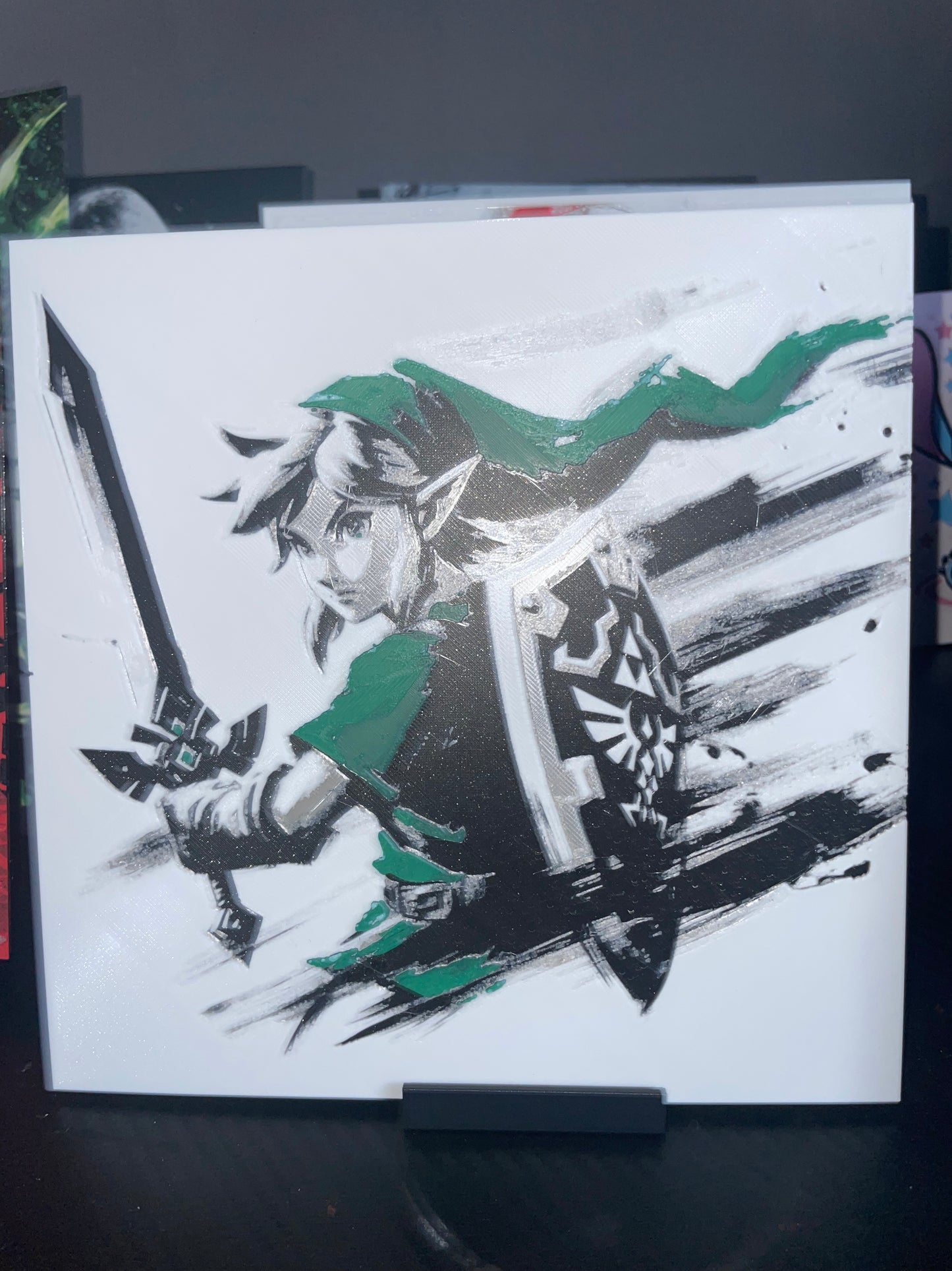 3d Printed Art with stand