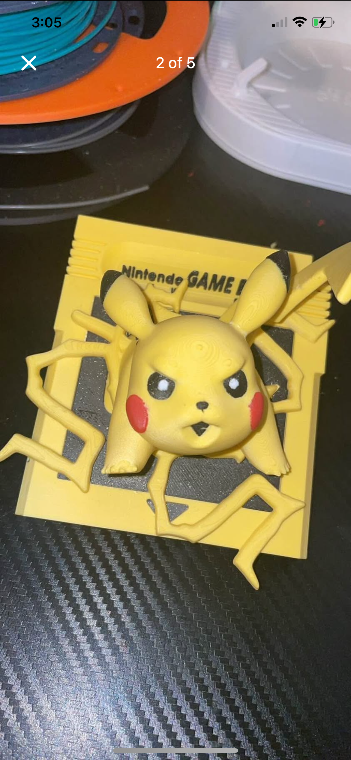 3d Printed Art with stand