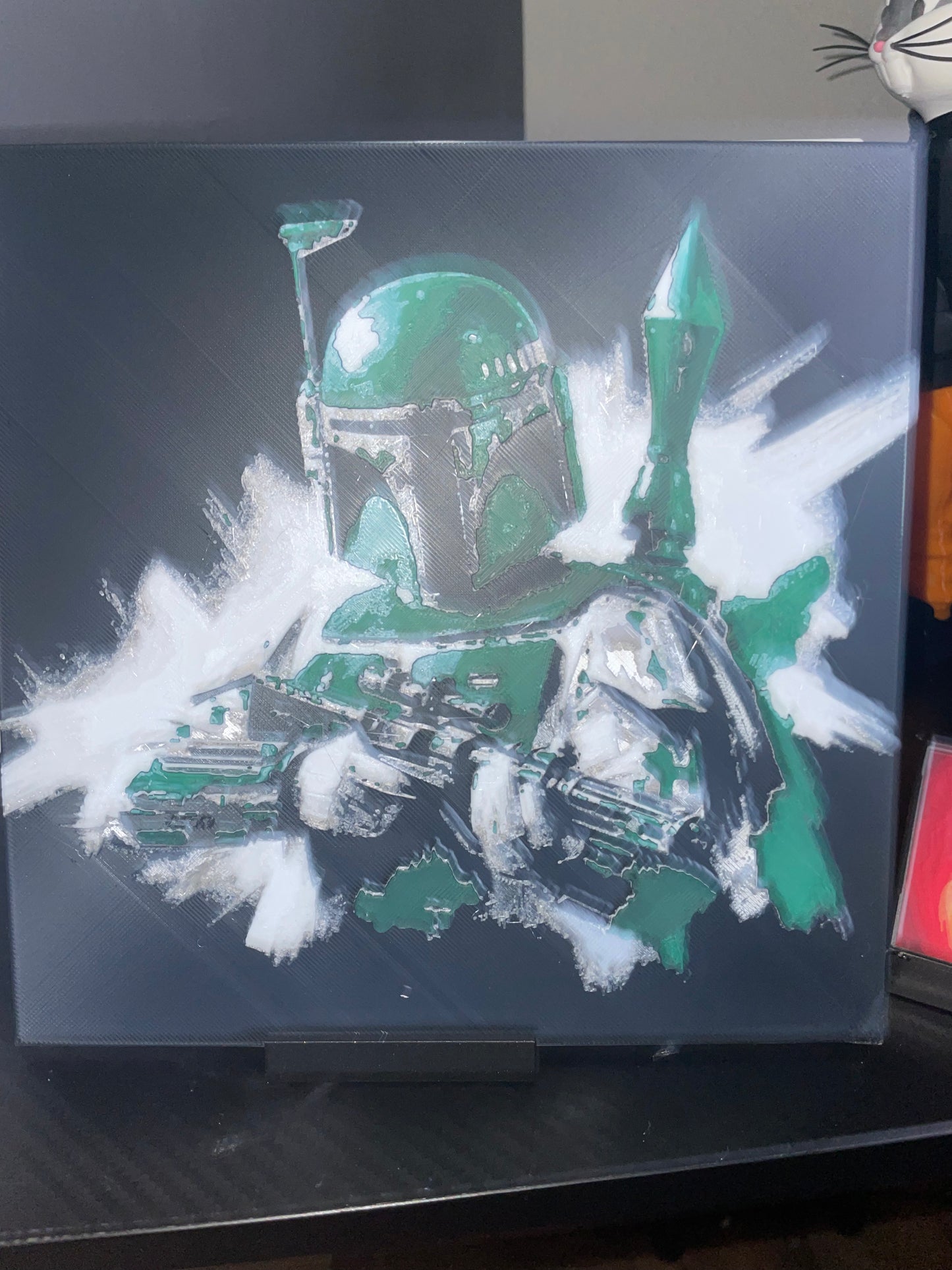 3d Printed Art with stand