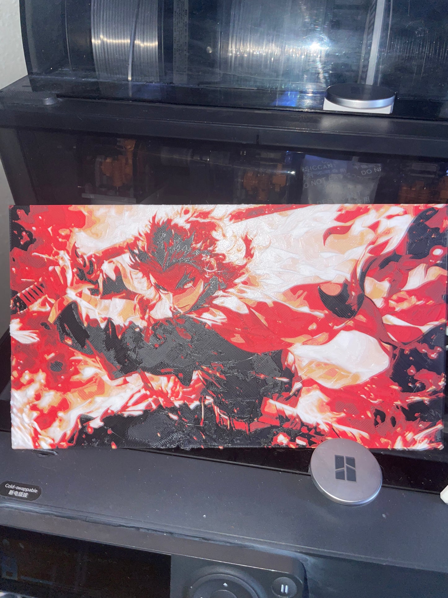 3d Printed Art with stand
