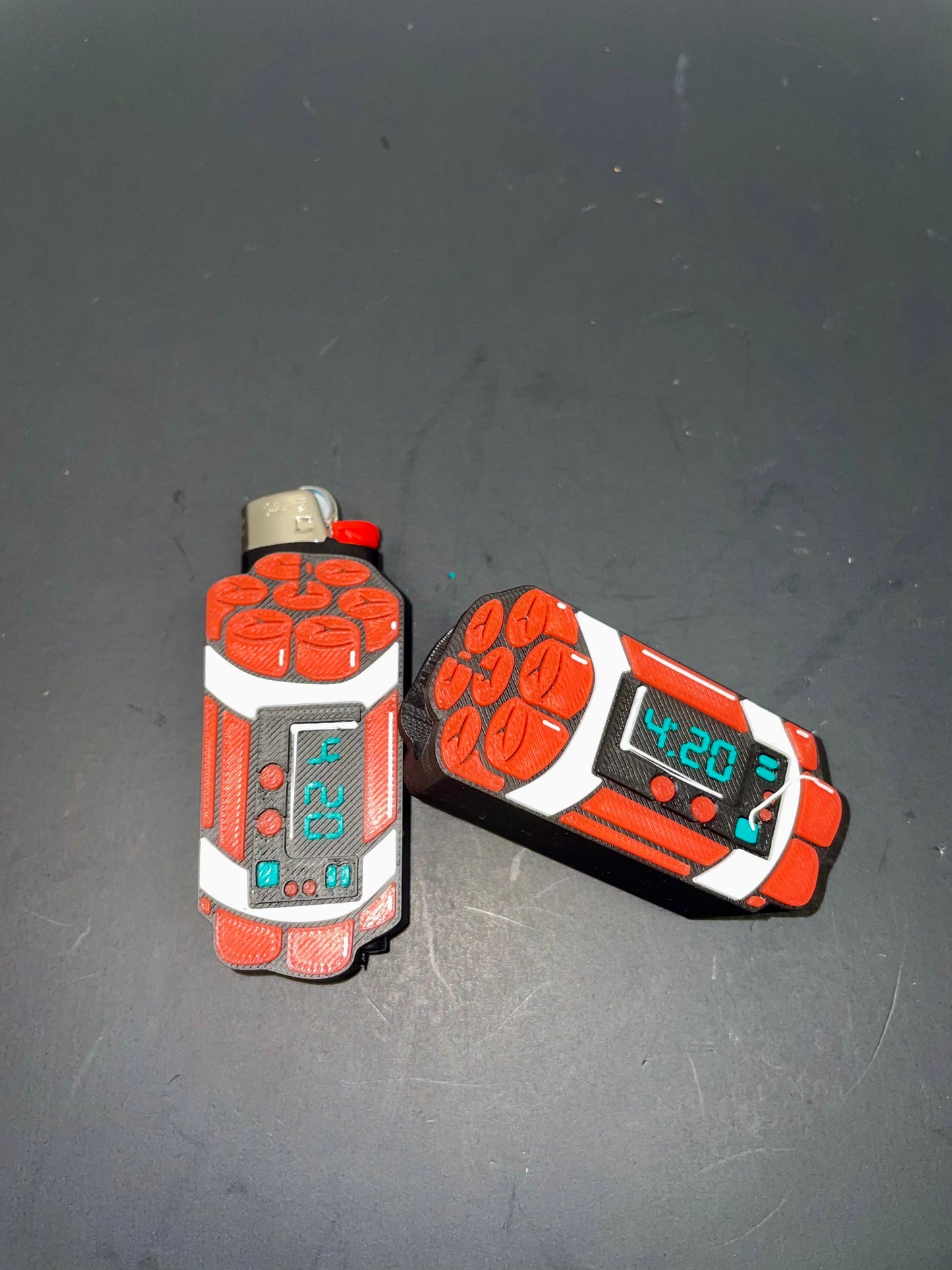 Dynamite Bic lighter cover